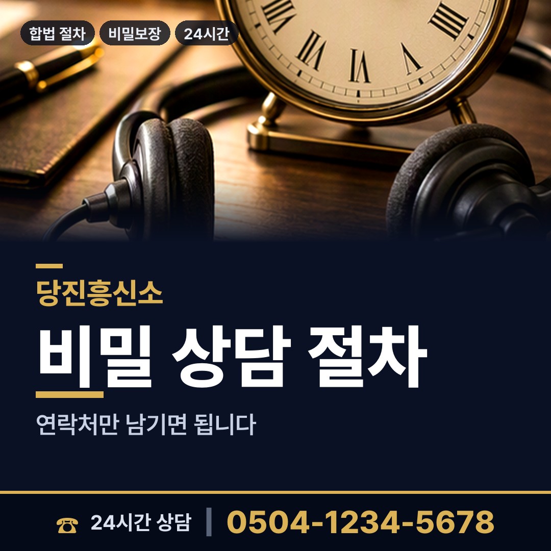 당진 신평면 대여금회수 상담 안내